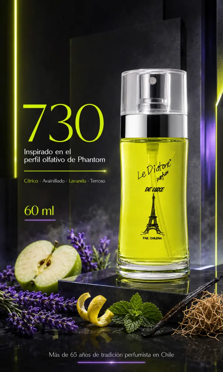 Perfume Le Diatone 730, inspirado en Phantom