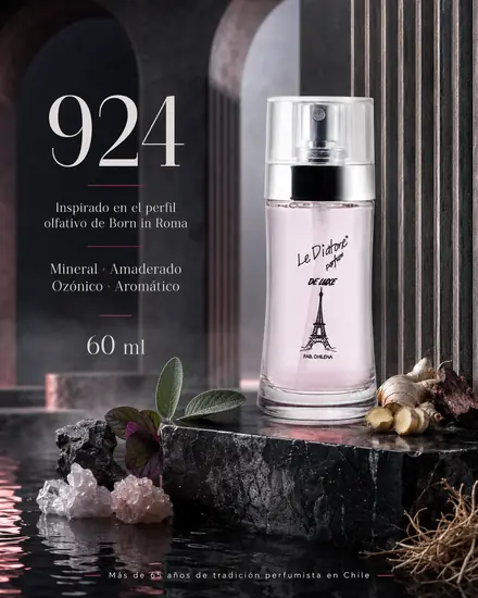 Perfume Le Diatone 924, inspirado en Born in Roma