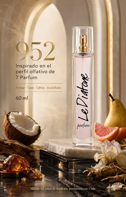 Perfume Le Diatone 952, inspirado en 7 Parfum