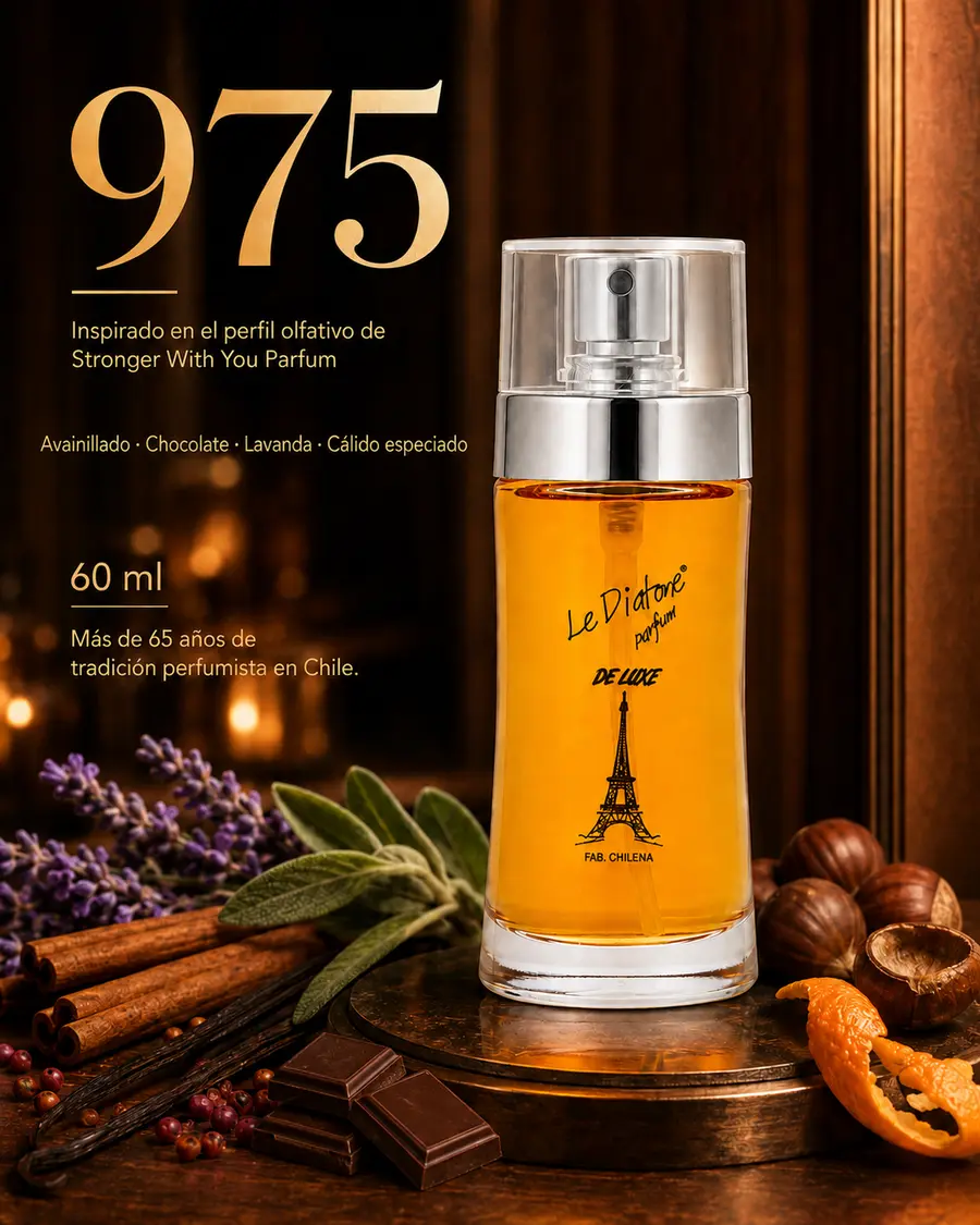 Perfume Le Diatone 975, inspirado en Stronger With You Parfum